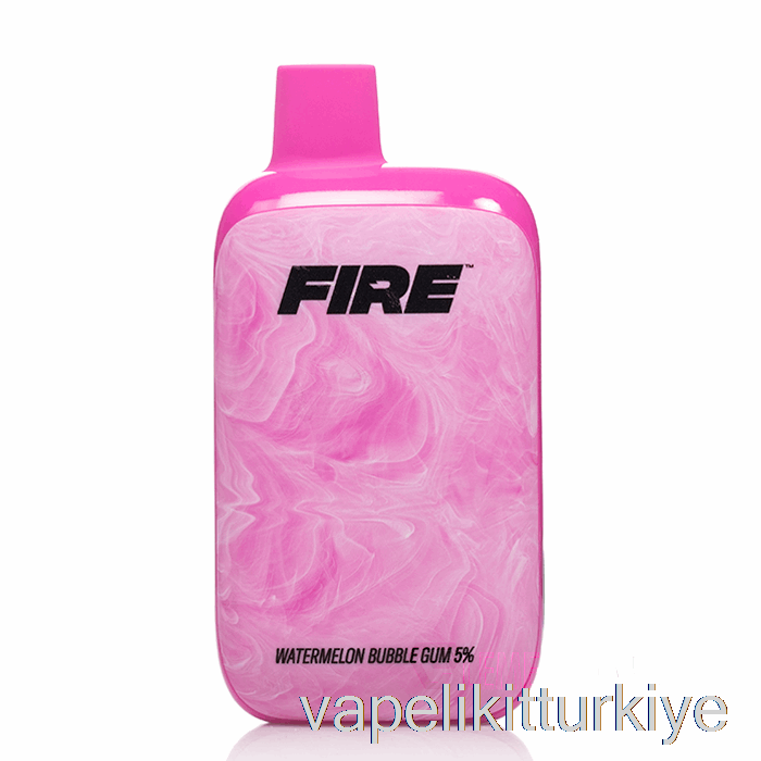 Elektronik Sigara Kalemi Vape Mate Fire Boost 12000 Tek Kullanımlık Karpuz Balonlu Sakız